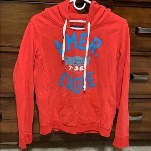 Red American Eagle hoodie